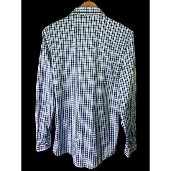 Wrangler Mens 2XL Blue Plaid Long Sleeve Pearl Snap Button Up Western Shirt‎ - Picture 6 of 13